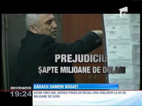 Fraţii Becali şi-ar fi ascuns averea de teama Fisc-ului