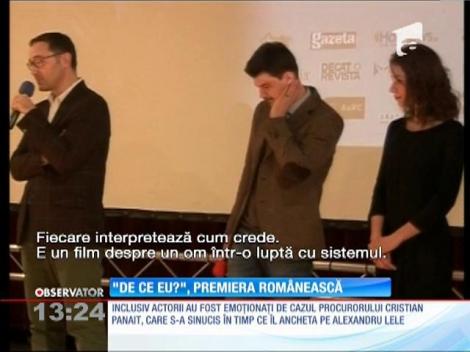 "De ce eu?", premiera românească