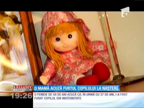 O mamă acuză furtul copilului la naștere
