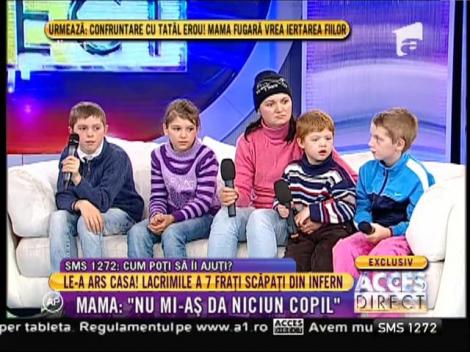 Românii, solidari cu familia rămasă fără casă