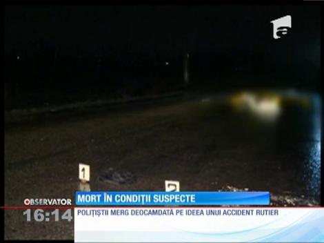 Mort în condiții suspecte în mijlocul șoselei