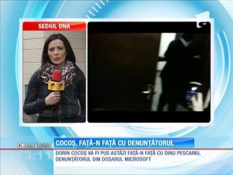 Dorin Cocoş, faţă-n faţă cu denunţătorul