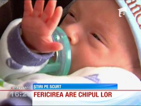 A adus recent pe lume tripleţi identici, concepuţi natural. Șansele sunt de una la un milion