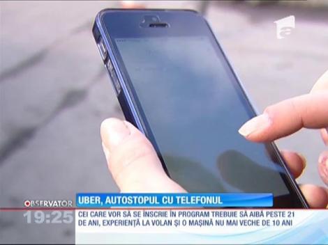 Autostopul cu telefonul a ajuns şi în București