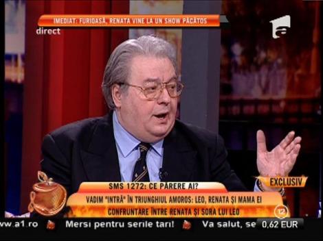 Corneliu Vadim Tudor: "Am avut şi eu o relaţie cu o mamă şi fiica ei"