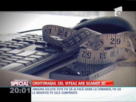 Special! Metrul de croitorie, înlocuit de scanerul 3D