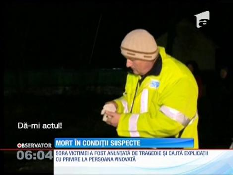 Moarte suspectă pe șosea, în Constanţa