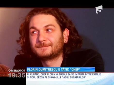 Chef Florin Dumitrescu se pregăteşte să devină din nou tată