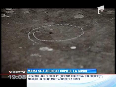 O femeie din Bucureşti şi-a aruncat la ghenă bebeluţul abia născut!