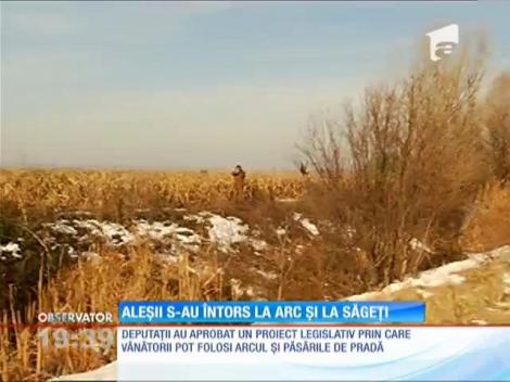 Aleşii s-au întors la arc şi la săgeţi!