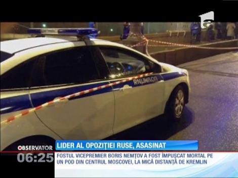 Boris Nemţov, lider al opoziţiei din Rusia, asasinat în centrul Moscovei