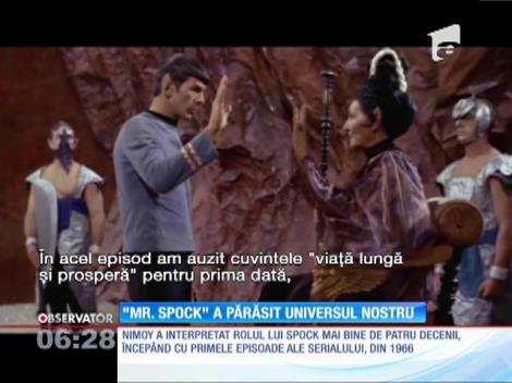 Leonard Nimoy, Spok din "Star Trek", a murit