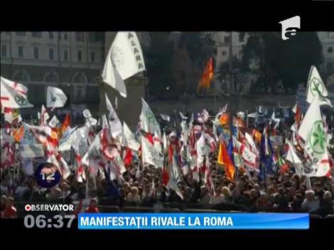 Proteste la Roma