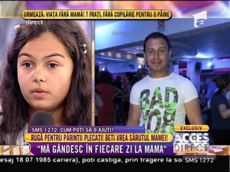 Beatrice: "Mă gândesc în fiecare zi la mama"