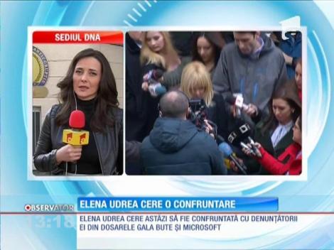 Elena Udrea cere o confruntare cu denunţătorii ei