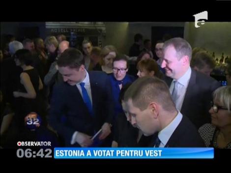 Estonia a votat pentru Europa