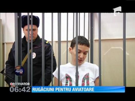 Rugăciuni pentru femeia-pilot din armata ucraineană deţinută în Rusia