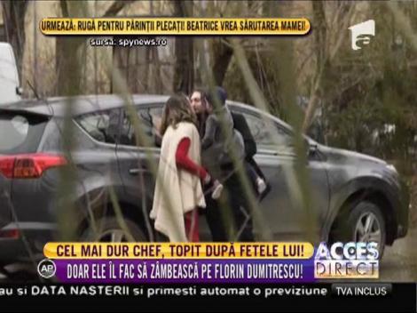 Chef Florin Dumitrescu, topit după fetele lui!
