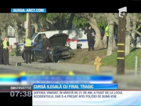 Cursă ilegală de maşini cu final tragic