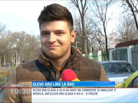Elevii dau ”Like” la BAC