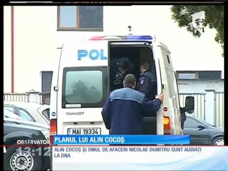 Alin Cocoș și Nicolae Dumitru, audiați la DNA