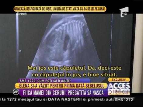 Elena, fiica mamei din ceruri, pregătită să nască: "Copilul meu va purta și numele bunicii!"