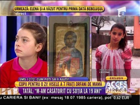 Gest impresionant al unei adolescente pentru cei 7 frați: "Vreau să le donez alocația mea!"