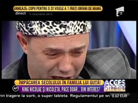 Au revenit la sentimente mai bune! Împăcarea anului între Nicolae Guţă și fiica lui, Nicoleta!