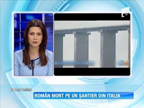 Un român de 25 de ani a murit în Italia, după ce a căzut de la aproape 100 de metri