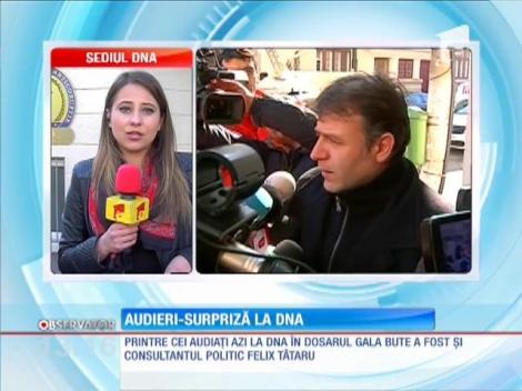 Ziua şi audierile surpriză la DNA