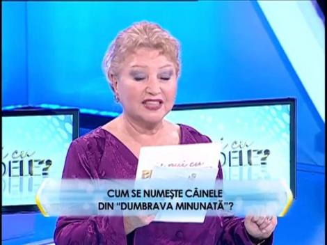 Runda 2: Cum se numeşte câinele din "Dumbrava Minunată"?