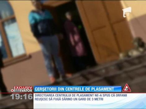 Cerșetorii din centrele de plasament