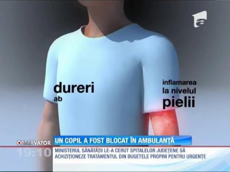 Un copil din Argeș cu o boală rară a fost la un pas să moară după ce a fost purtat între trei spitale