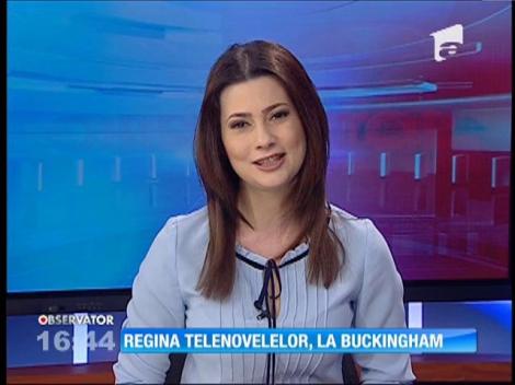 O regină a telenovelelor, invitată specială la Palatul Buckingham