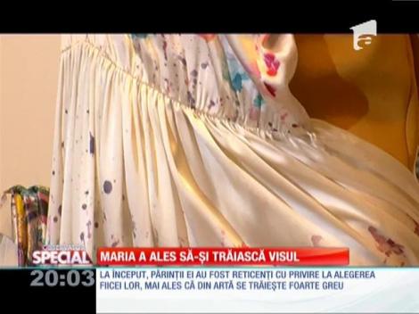 Maria Dermengiu a ales să-şi trăiască visul