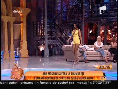 Ana Maria Mocanu suferă la frumusețe