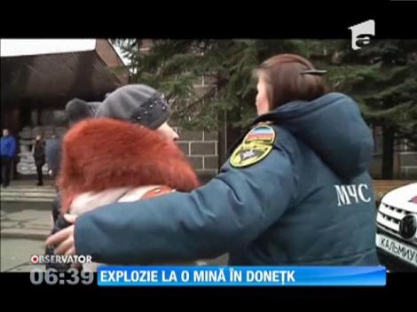 Explozie soldată cu 10 de morți la o mină din Ucraina
