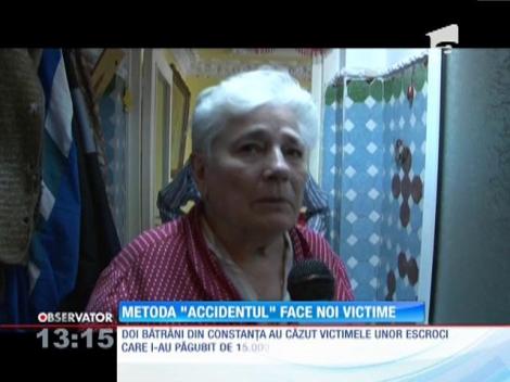 Metodă "accidentul" face noi victime. Doi pensionari din Constanţa au plătit 15.000 de euro unor necunoscuţi!
