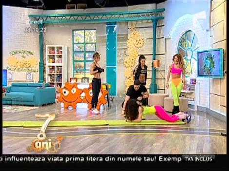 Fitness la Neatza! Antrenament alert pentru majoritatea grupele musculare