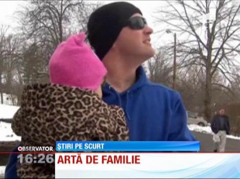 54 de ani au muncit ca să realizeze un copac din gheaţă