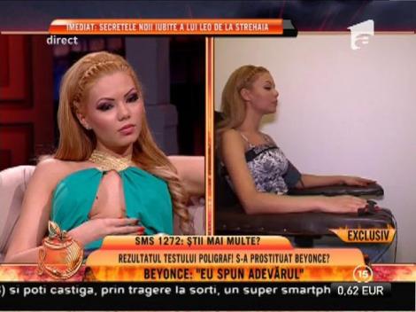 Beyonce de România a fost la detectorul de minciuni