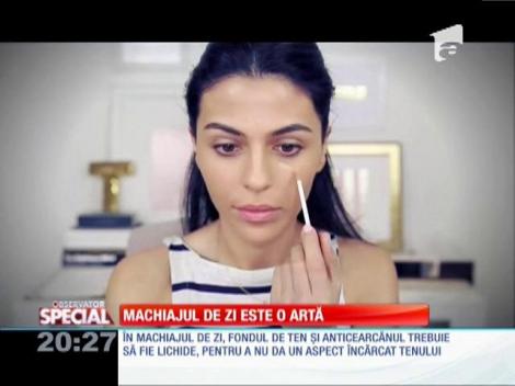 Machiajul de zi este o artă pe care o poți face și tu! Cum? Simplu! VIDEO pas cu pas
