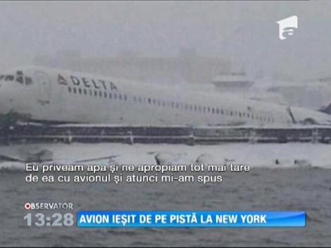 SUA: Un avion de linie a alunecat pe pistă la aterizare