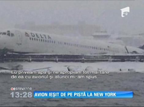SUA: Un avion de linie a alunecat pe pistă la aterizare
