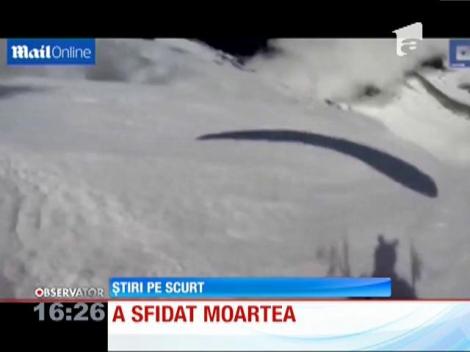 Un schior de 23 de ani a fentat moartea în Alpii Francezi