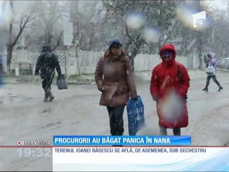 Procurorii au băgat panică în localnicii din comuna Nana