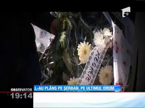 Şerban, studentul găsit fără viaţă în maşină, condus pe ultimul drum