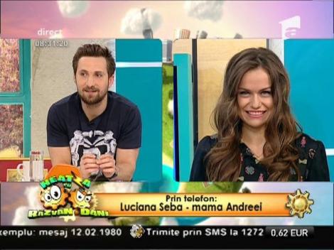 Luciana Seba, mama horoscopeasei de la Neatza: "Andreei îi plăcea Religia. Nu cred că a lipsit la vreun curs!