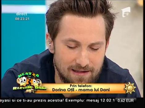 Dani Oţil, mesaj pentru mama lui, Dorina: "Te iubesc!"
