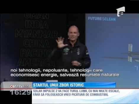 Solar Impulse 2, avionul care zboară fără carburant